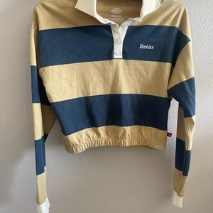 Dickies Rugby Style Crop Top